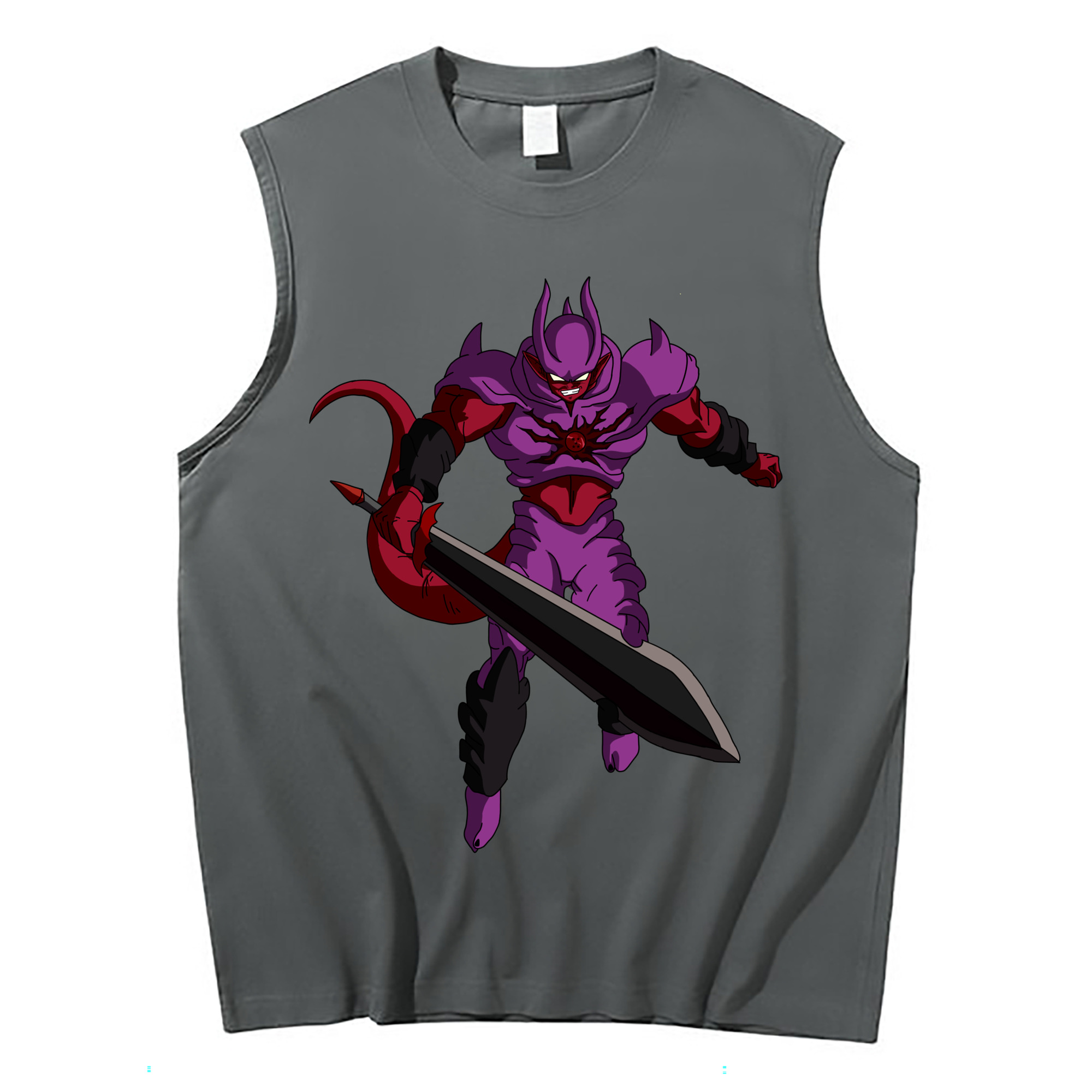 （画像用） ドラゴンボール ジャネンバ DRAGON BALL Janemba コットン100％タンクトップ（フロントプリント）